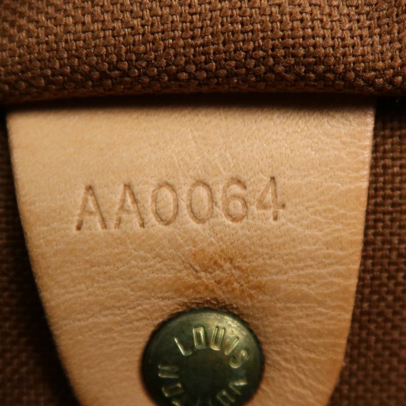 LOUIS VUITTON Monogram Speedy 30金扣手挽袋-12