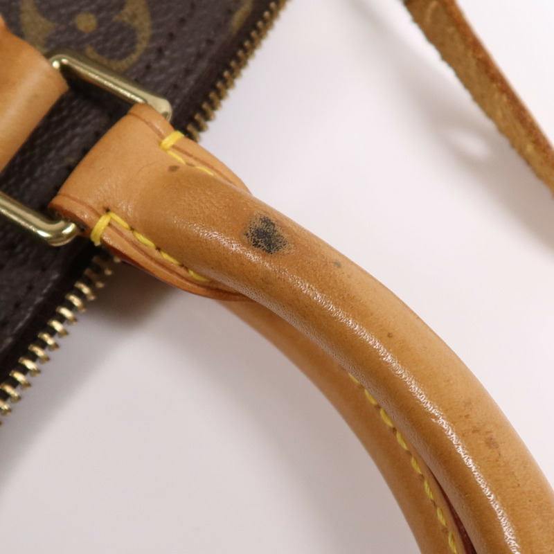 LOUIS VUITTON Monogram Speedy 30金扣手挽袋-13