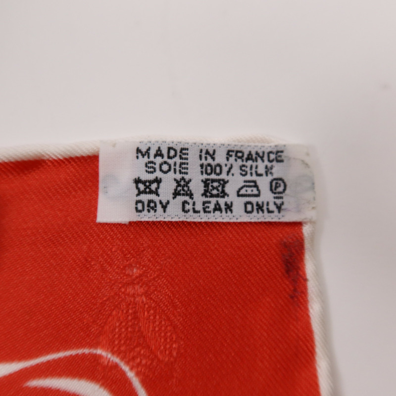 HERMES 絲質Scarf 絲巾-7