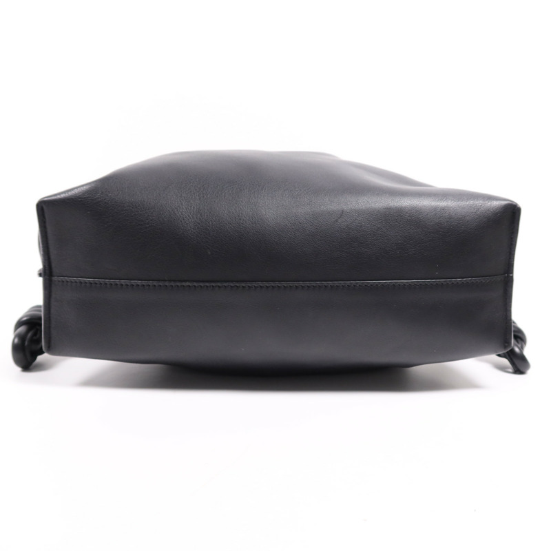 LOEWE 牛皮皮革Flamenco Medium金扣肩背袋-3