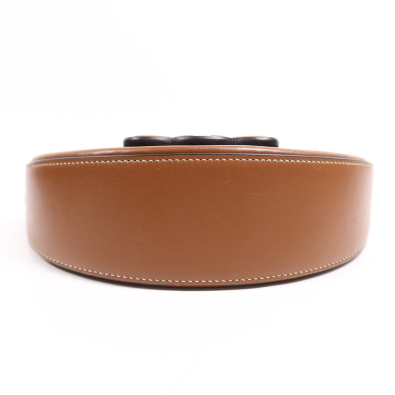 CELINE 牛皮皮革Besace Cuir金扣肩背袋-3