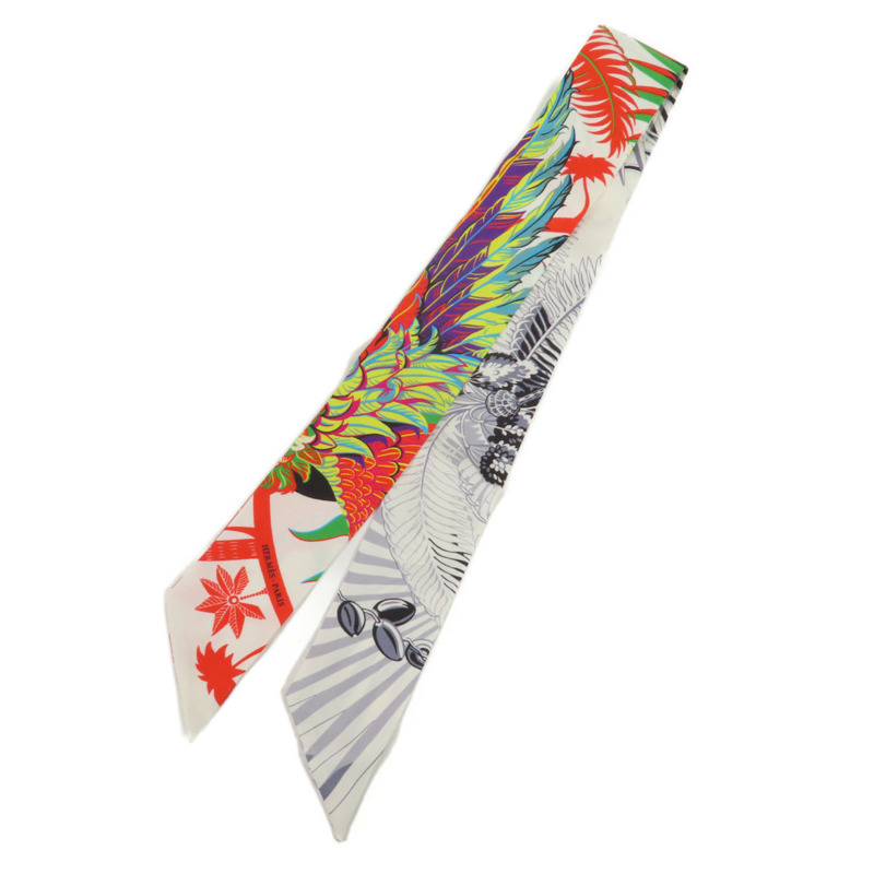 HERMES 絲質Twilly絲巾-0