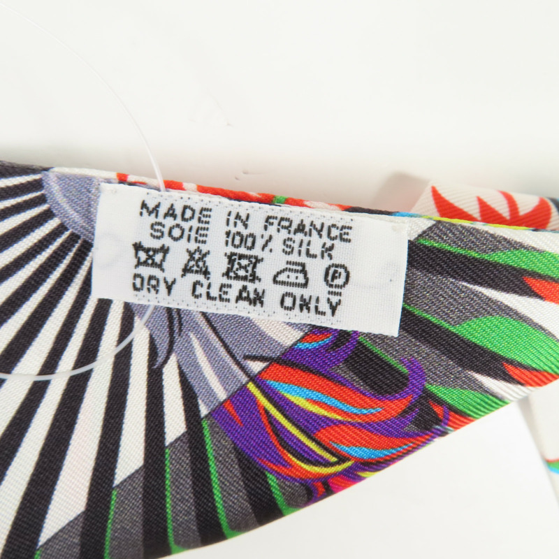 HERMES 絲質Twilly絲巾-6