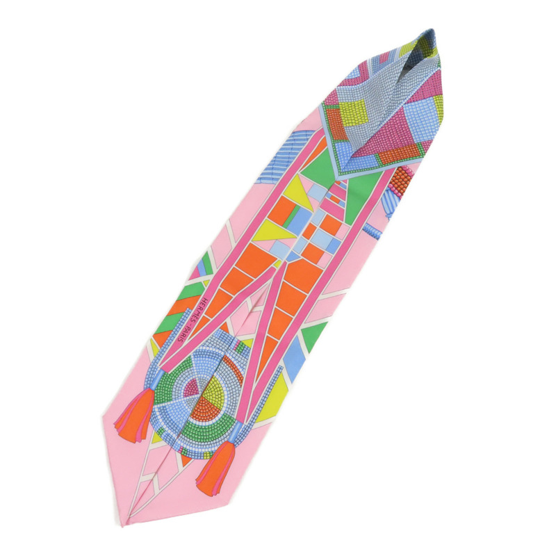 HERMES 絲質Twilly絲巾-2