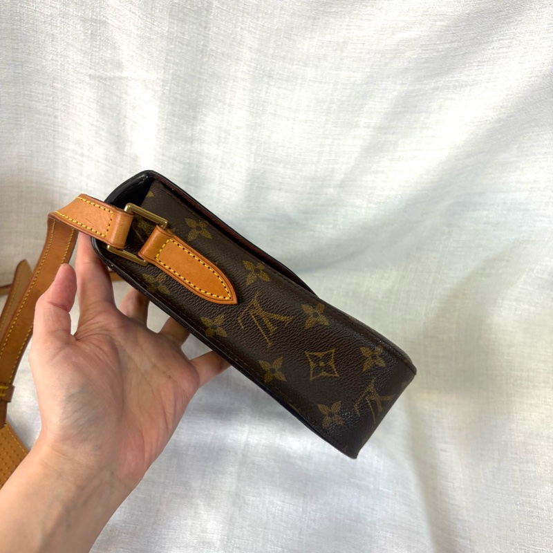 LV 老花馬鞍包-3