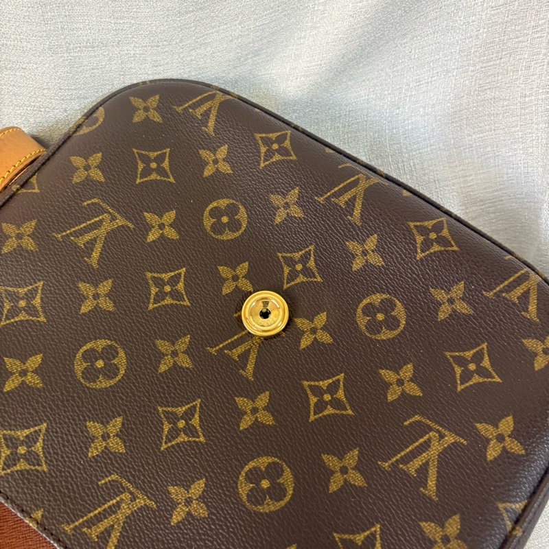 LV 老花馬鞍包-14