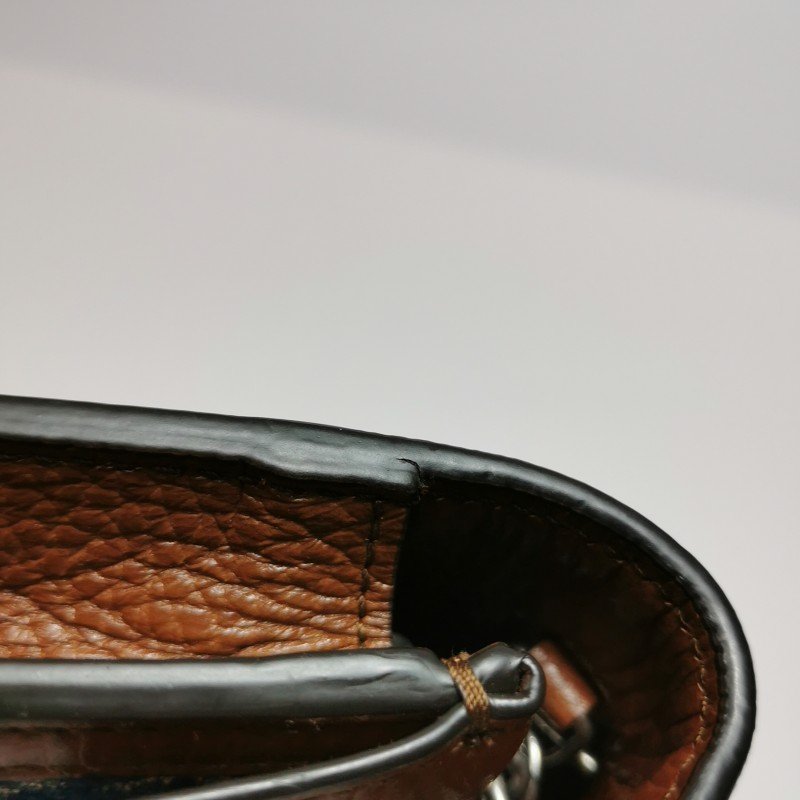 Gucci Dionysus酒神包超迷你牛皮牛仔布丹寧老花雙虎頭搭扣斜挎包單肩包-17