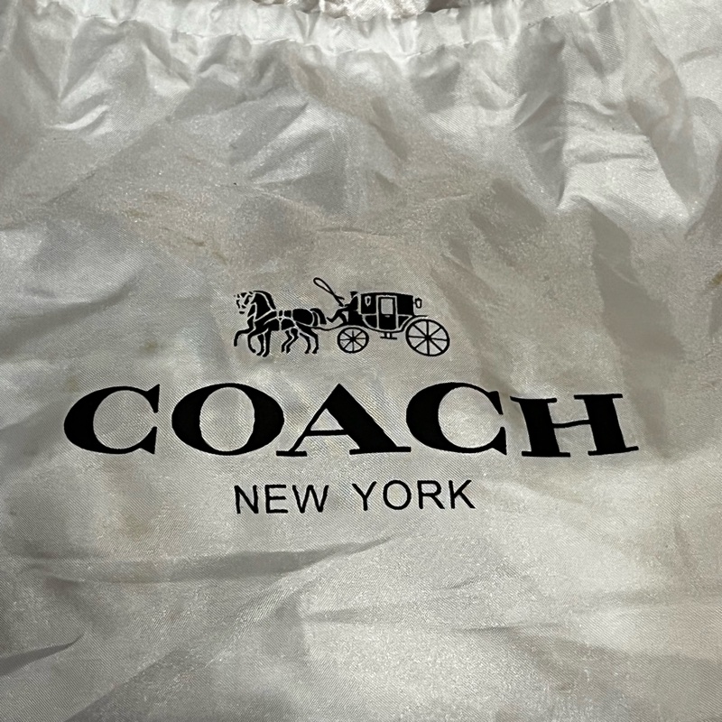 粉色Coach化妝包-7