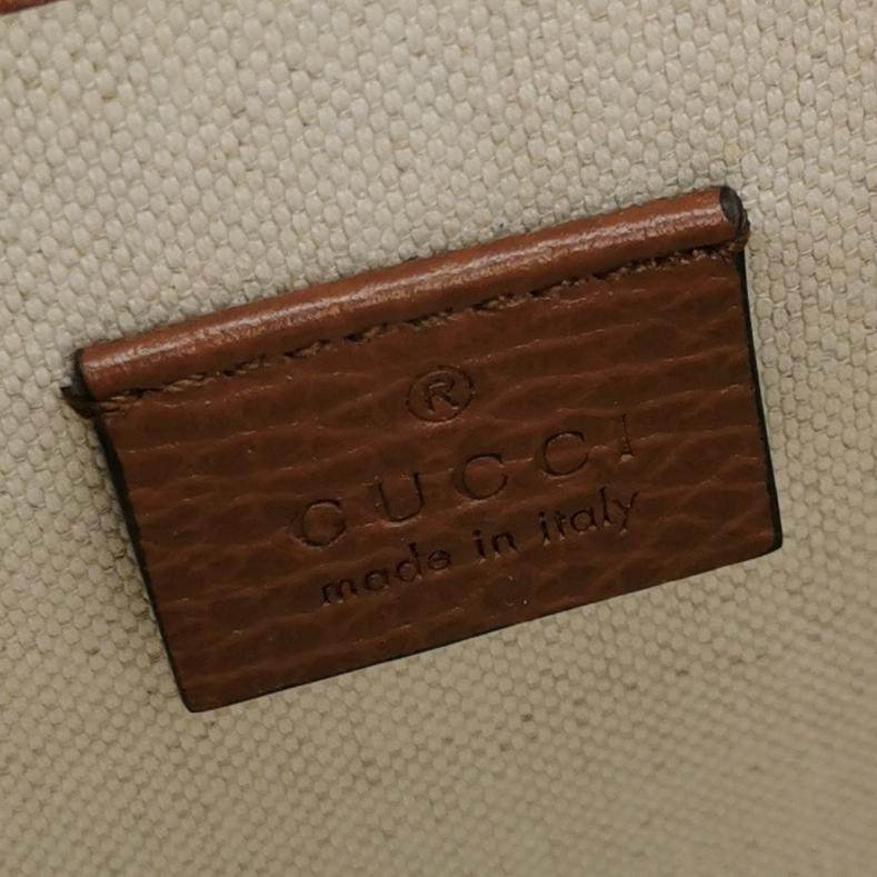 Gucci Dionysus酒神包迷你牛皮帆布丹寧老花雙虎頭搭扣單肩包-7