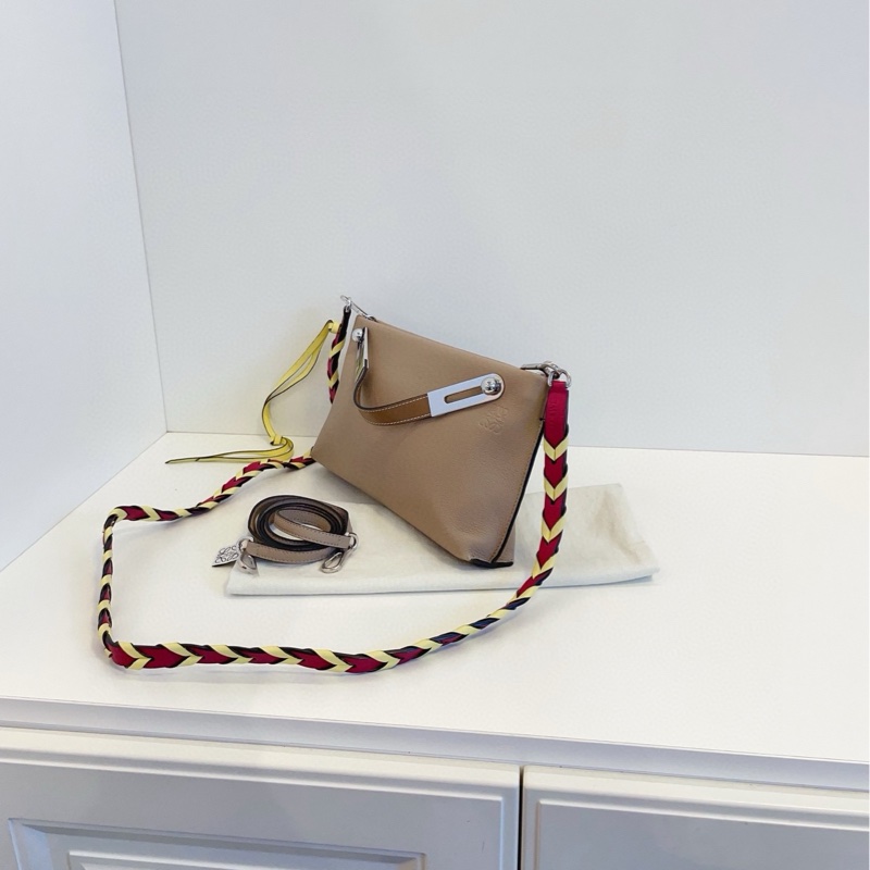 【98新🆕】Loewe missy bag 大象灰牛皮 小號 斜挎包 單肩包-3