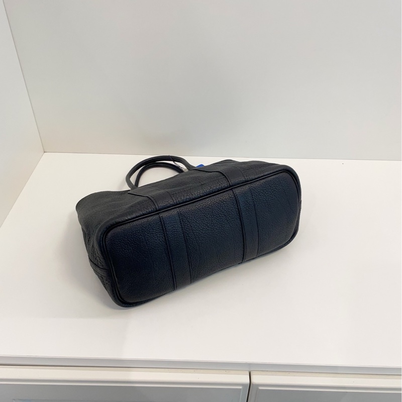 【98新🆕】Hermes garden party30 花園gp30 togo全皮 黑銀-4