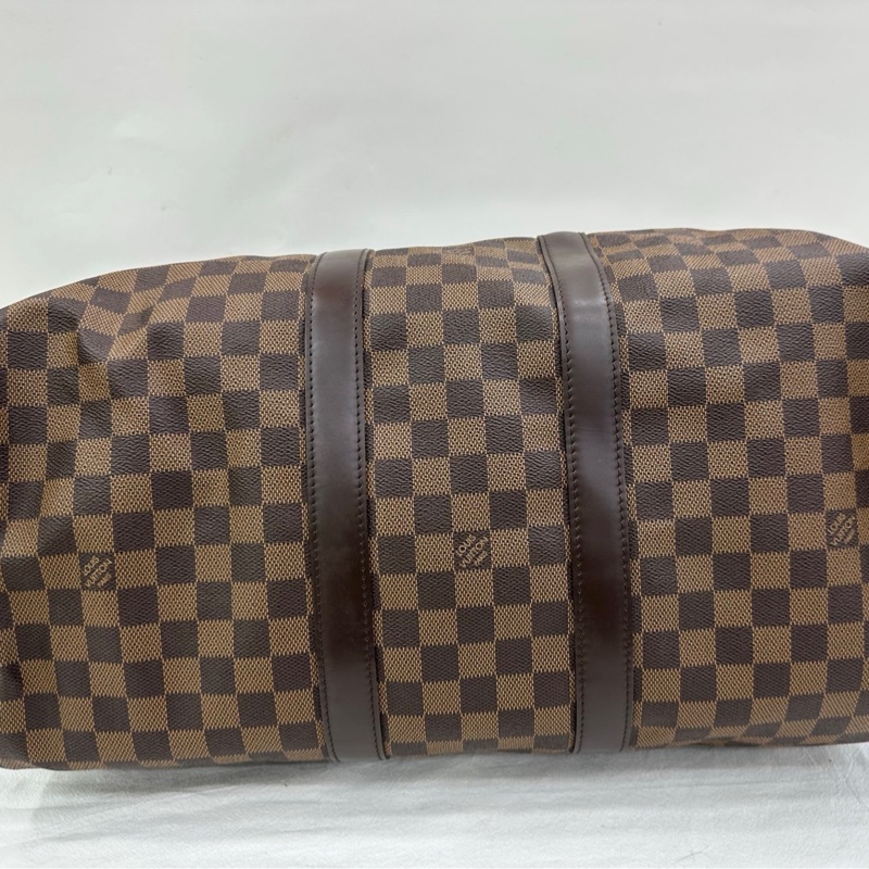 #LV路易威登#Keepall45 #黑色棋盤#旅行袋 #12年編碼 底長45cm-2