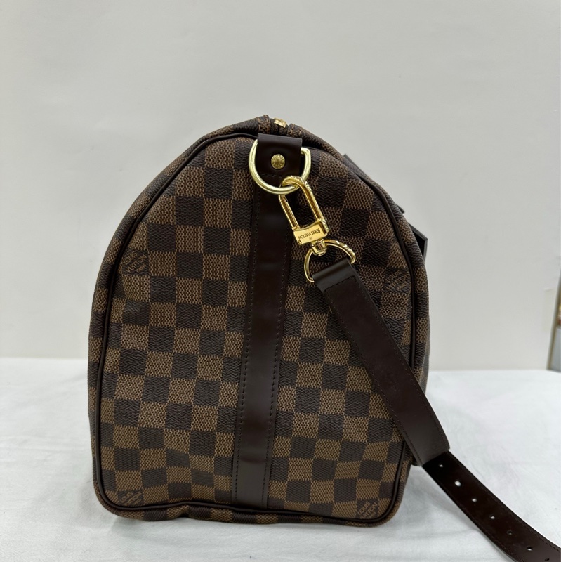 #LV路易威登#Keepall45 #黑色棋盤#旅行袋 #12年編碼 底長45cm-3