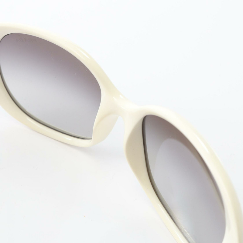 PRADA 眼鏡太陽眼鏡 SPR27L 白色塑膠款 二手 女士-5