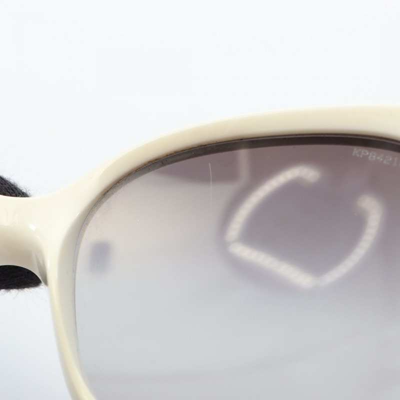 PRADA 眼鏡太陽眼鏡 SPR27L 白色塑膠款 二手 女士-6