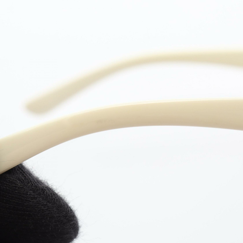 PRADA 眼鏡太陽眼鏡 SPR27L 白色塑膠款 二手 女士-8