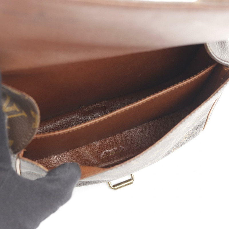 路易威登 Cartouchiere MM 單肩斜背包 M51253 Monogram 皮革 LV-2