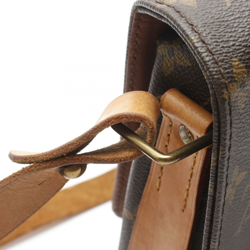 路易威登 Cartouchiere MM 單肩斜背包 M51253 Monogram 皮革 LV-10