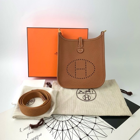 👜🐎Mini依芙琳金棕 2025/7月購證