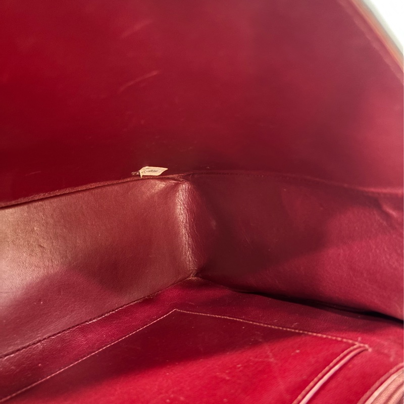 CHANEL 老香 黑色 羊皮 金鍊 MAXI COCO 33 MAXI 單蓋 肩背包 斜背包 兩用包 側背包 經典藏品-71