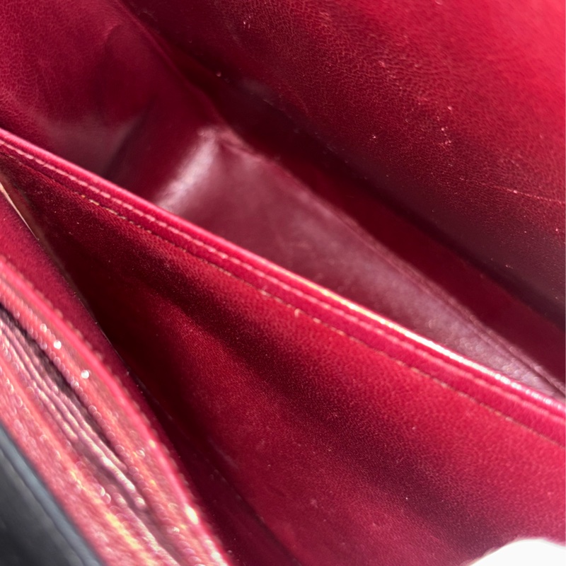 CHANEL 老香 黑色 羊皮 金鍊 MAXI COCO 33 MAXI 單蓋 肩背包 斜背包 兩用包 側背包 經典藏品-88