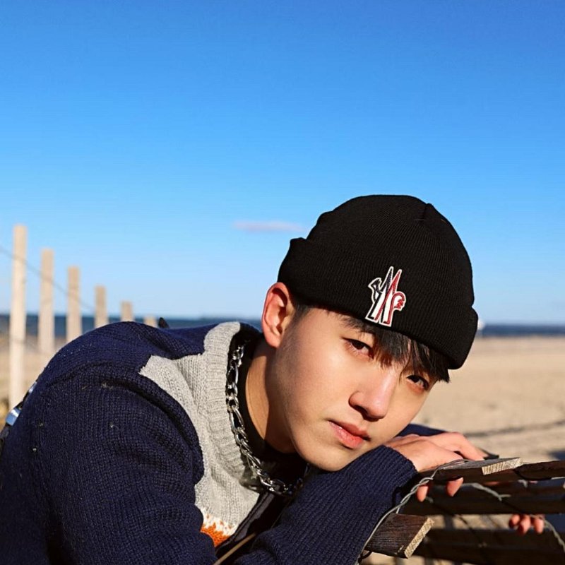 💎Han's house精品服飾💎moncler 滑雪系列 毛帽 帽子 義大利製 現貨 黑 原價9300-1