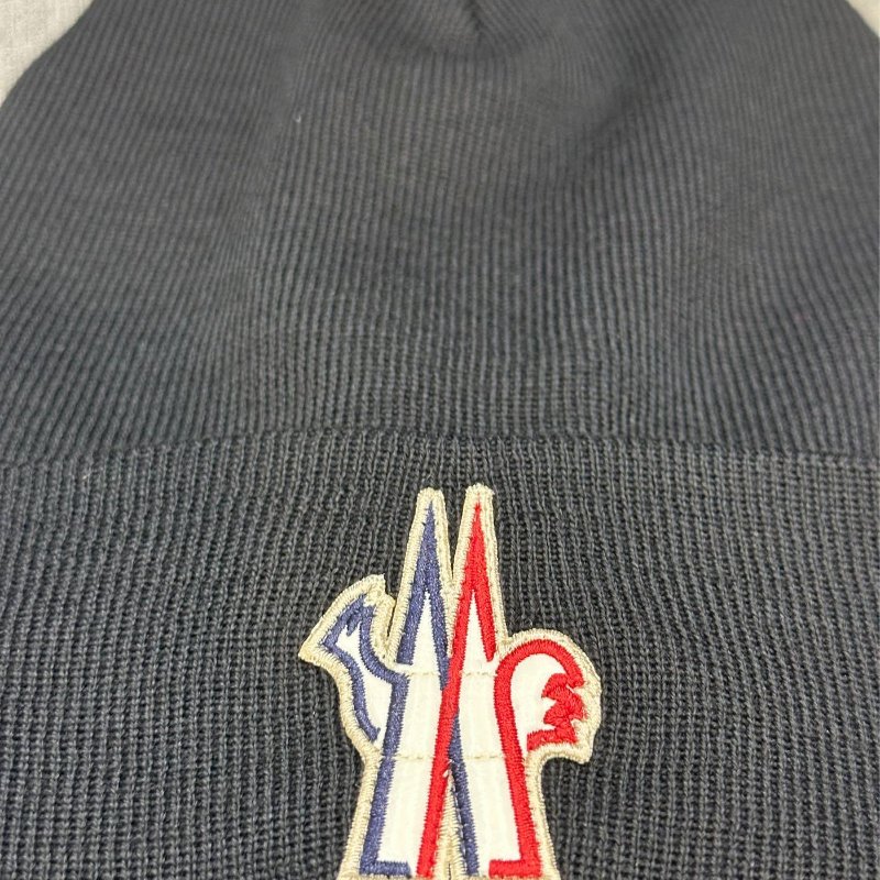 💎Han's house精品服飾💎moncler 滑雪系列 毛帽 帽子 義大利製 現貨 黑 原價9300-2