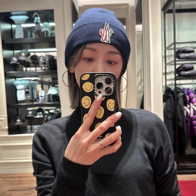 💎Han's house精品服飾💎moncler 滑雪系列 毛帽 帽子 義大利製 現貨 黑 原價9300-3