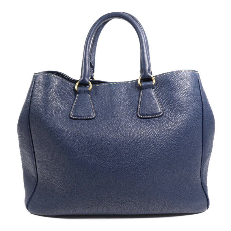 PRADA 牛皮皮革Shoulder Bag金扣肩背袋-1