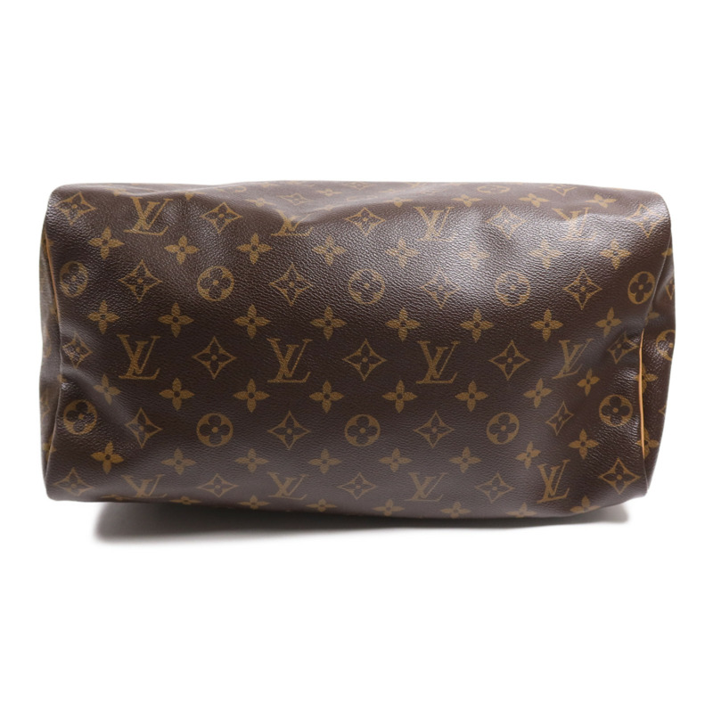 LOUIS VUITTON Monogram Speedy 35金扣手挽袋-3