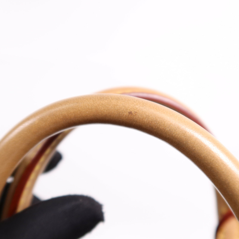 LOUIS VUITTON Monogram Speedy 35金扣手挽袋-10