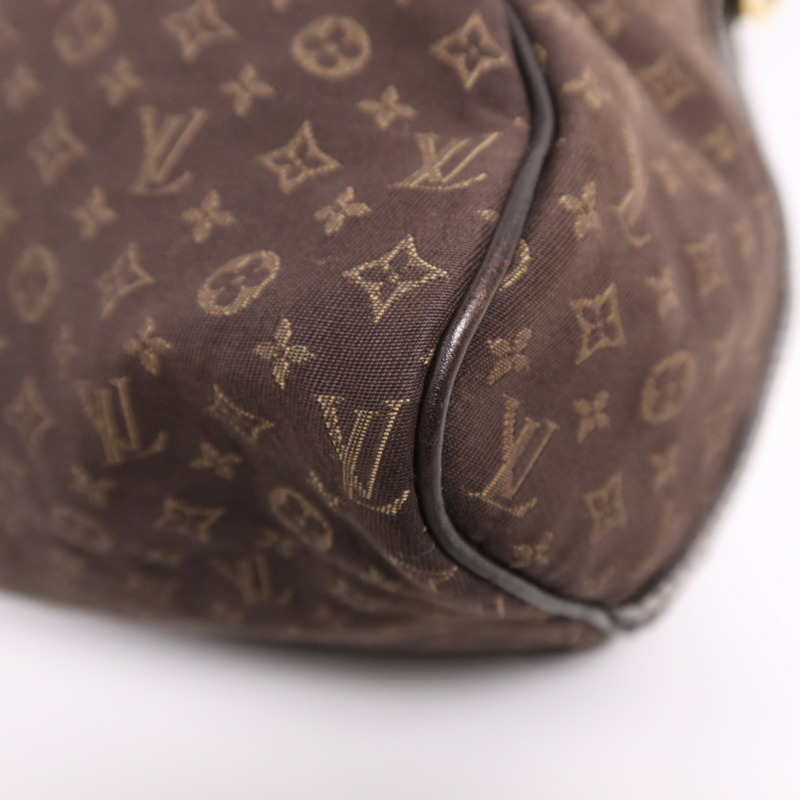 LOUIS VUITTON Monogram Mini Lin Speedy 30金扣手挽肩背兩用袋-5