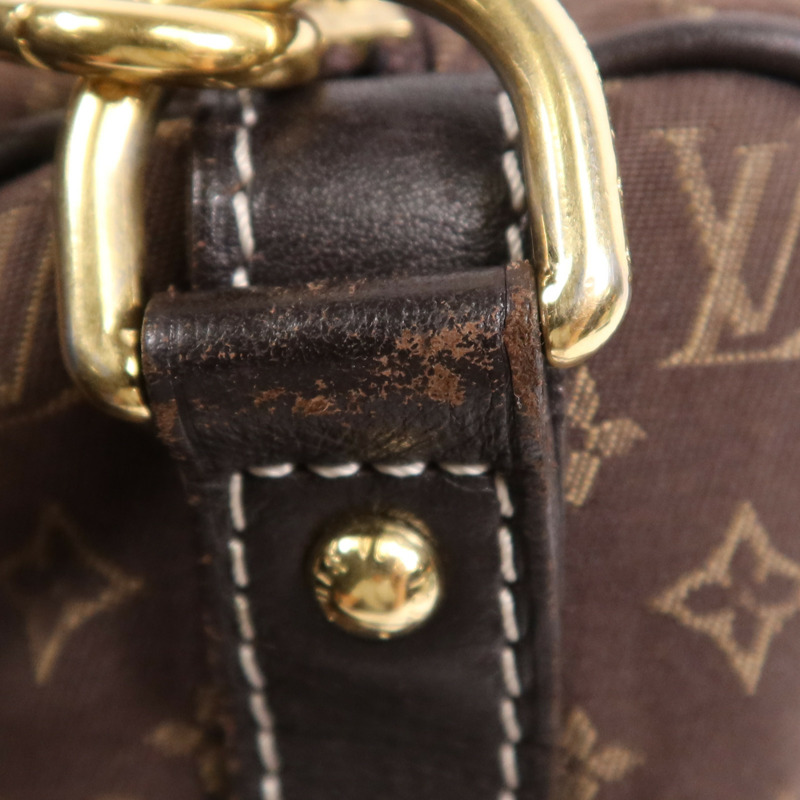 LOUIS VUITTON Monogram Mini Lin Speedy 30金扣手挽肩背兩用袋-10