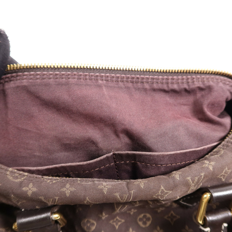 LOUIS VUITTON Monogram Mini Lin Speedy 30金扣手挽肩背兩用袋-14