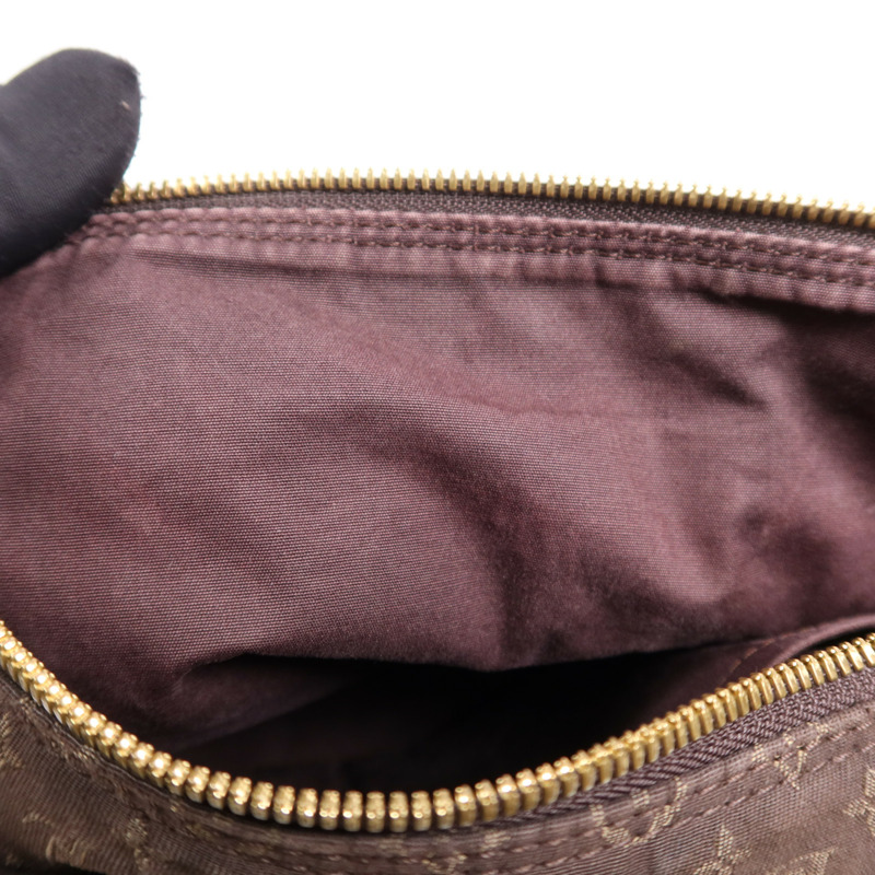 LOUIS VUITTON Monogram Mini Lin Speedy 30金扣手挽肩背兩用袋-15