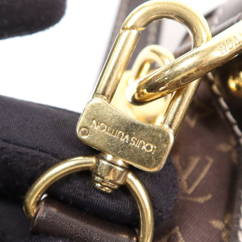 LOUIS VUITTON Monogram Mini Lin Speedy 30金扣手挽肩背兩用袋-16