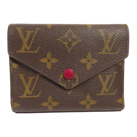 LOUIS VUITTON Monogram Portefeuille Victorine金扣錢包