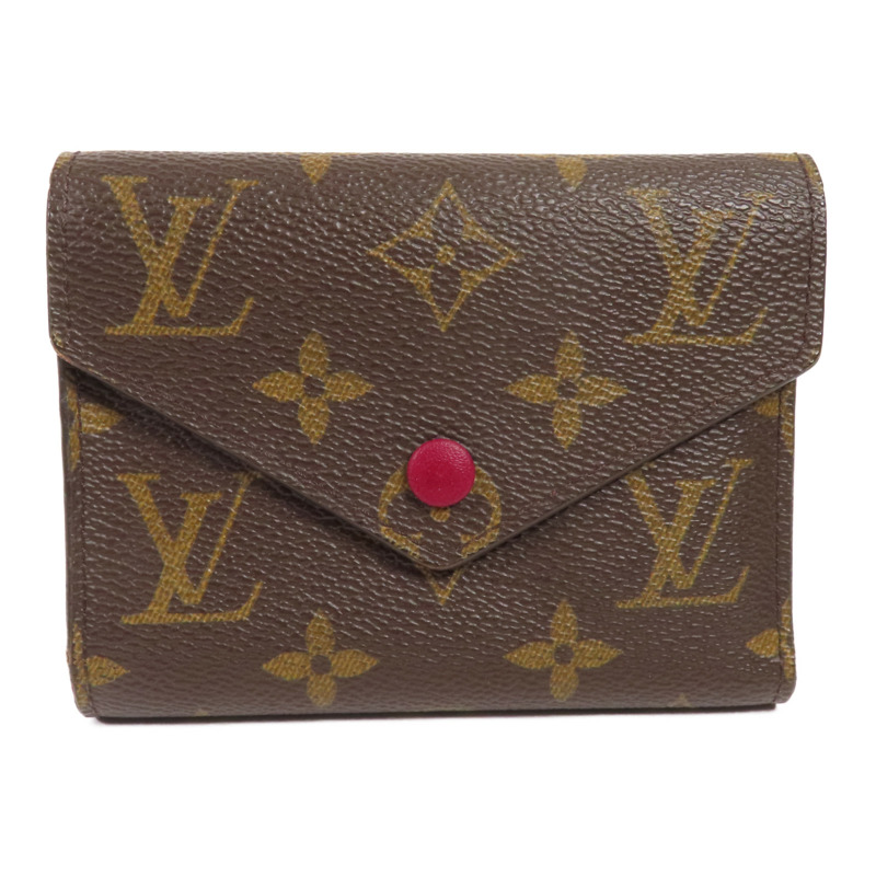 LOUIS VUITTON Monogram Portefeuille Victorine金扣錢包-0