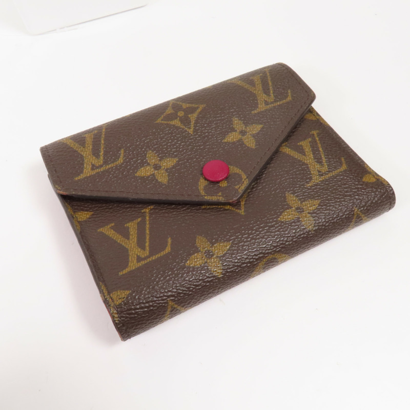 LOUIS VUITTON Monogram Portefeuille Victorine金扣錢包-3