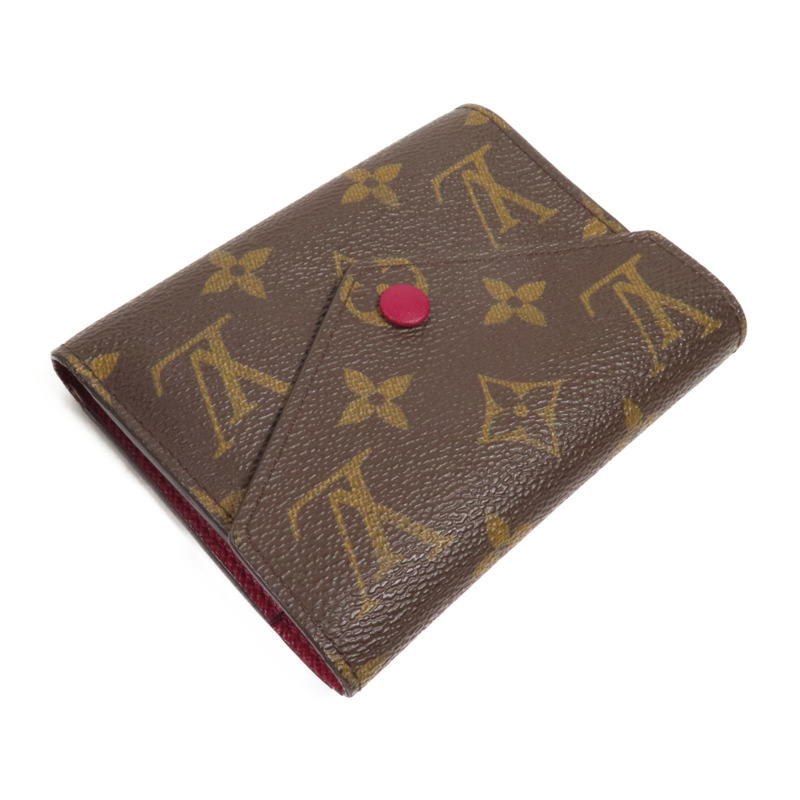 LOUIS VUITTON Monogram Portefeuille Victorine金扣錢包-4