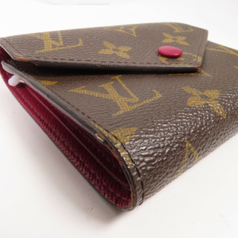 LOUIS VUITTON Monogram Portefeuille Victorine金扣錢包-5