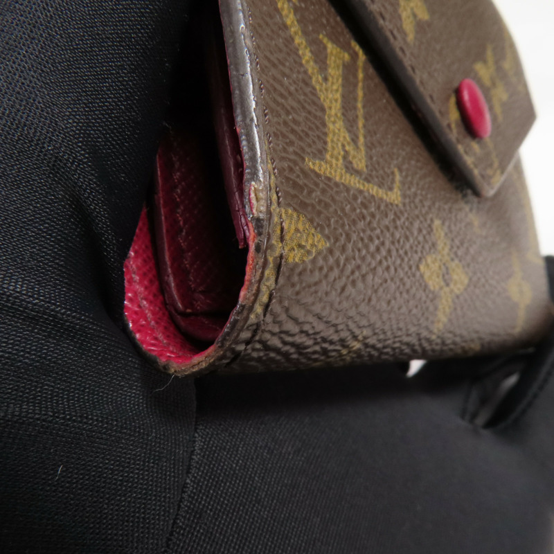 LOUIS VUITTON Monogram Portefeuille Victorine金扣錢包-11