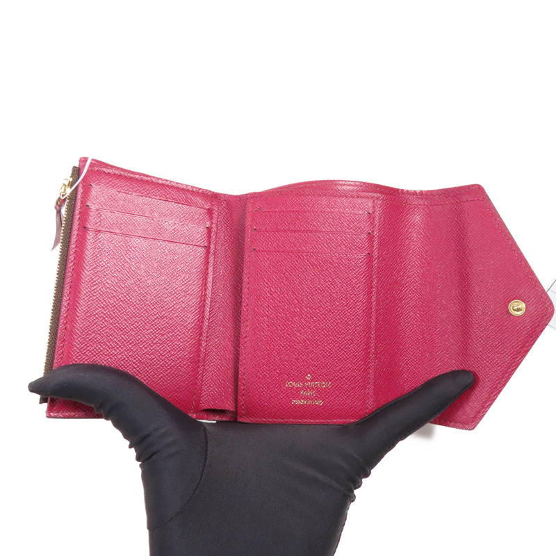 LOUIS VUITTON Monogram Portefeuille Victorine金扣錢包-14