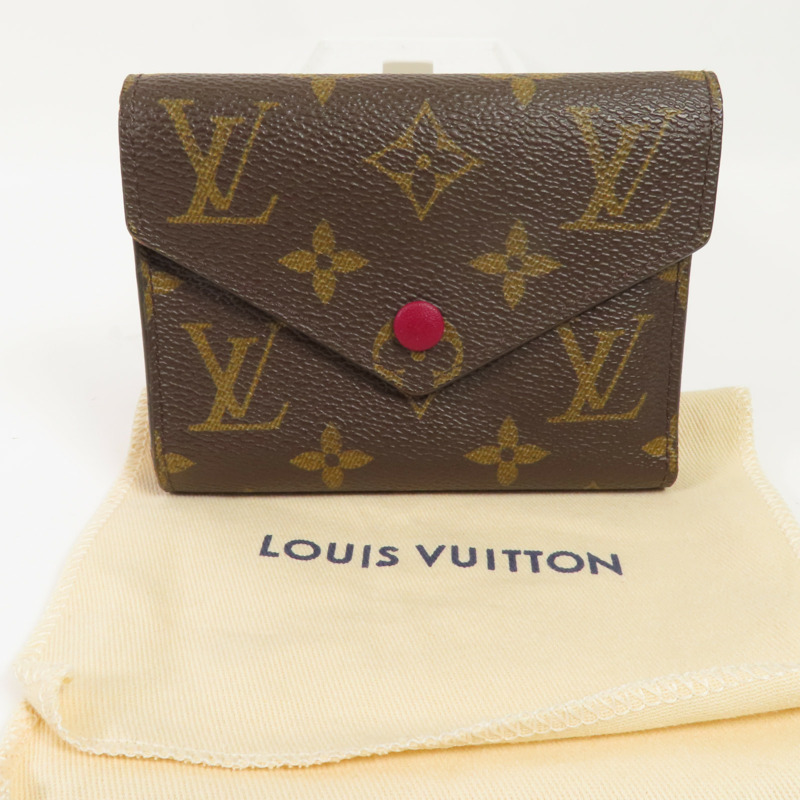 LOUIS VUITTON Monogram Portefeuille Victorine金扣錢包-17