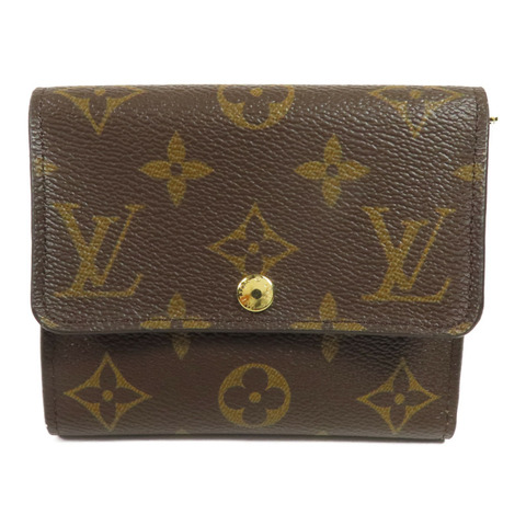 LOUIS VUITTON Monogram Wallet金扣錢包