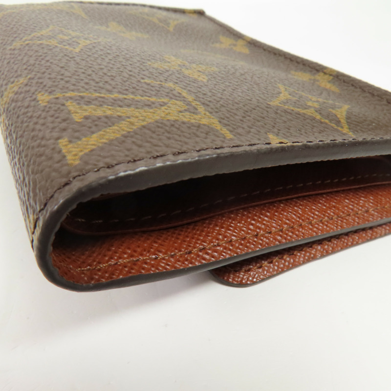 LOUIS VUITTON Monogram Wallet金扣錢包-7