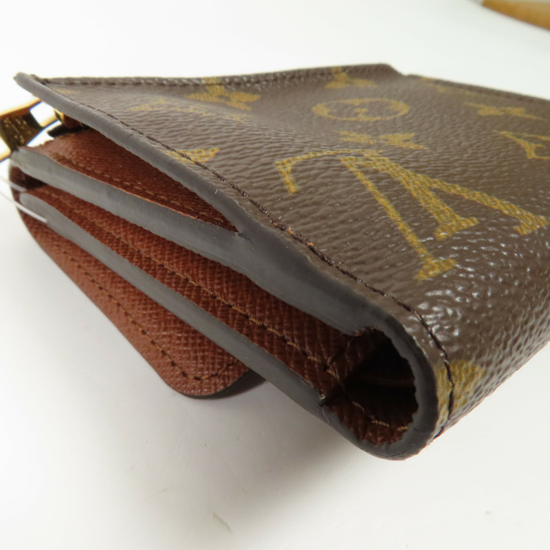 LOUIS VUITTON Monogram Wallet金扣錢包-8