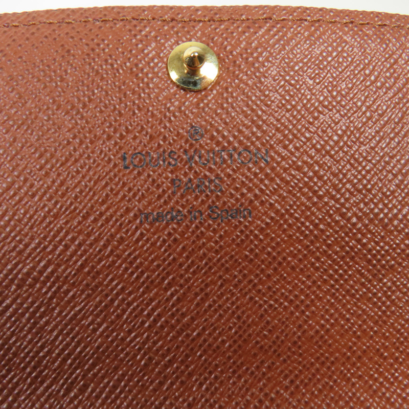 LOUIS VUITTON Monogram Wallet金扣錢包-12