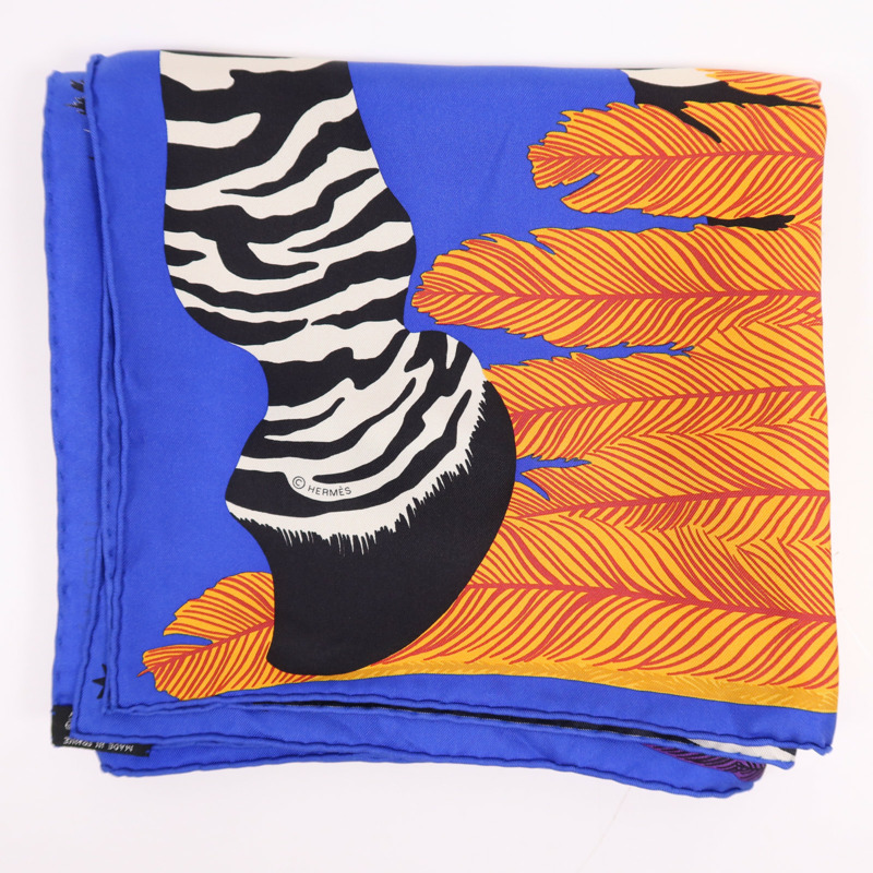 HERMES 絲質Scarf 90X90絲巾Multicolor-4