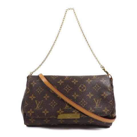 LOUIS VUITTON Monogram Favorite MM金扣手挽肩背兩用袋